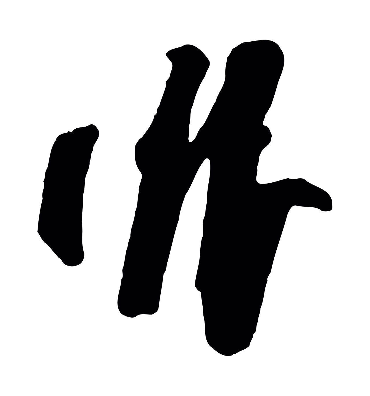 杨凝式「非」字书法图片