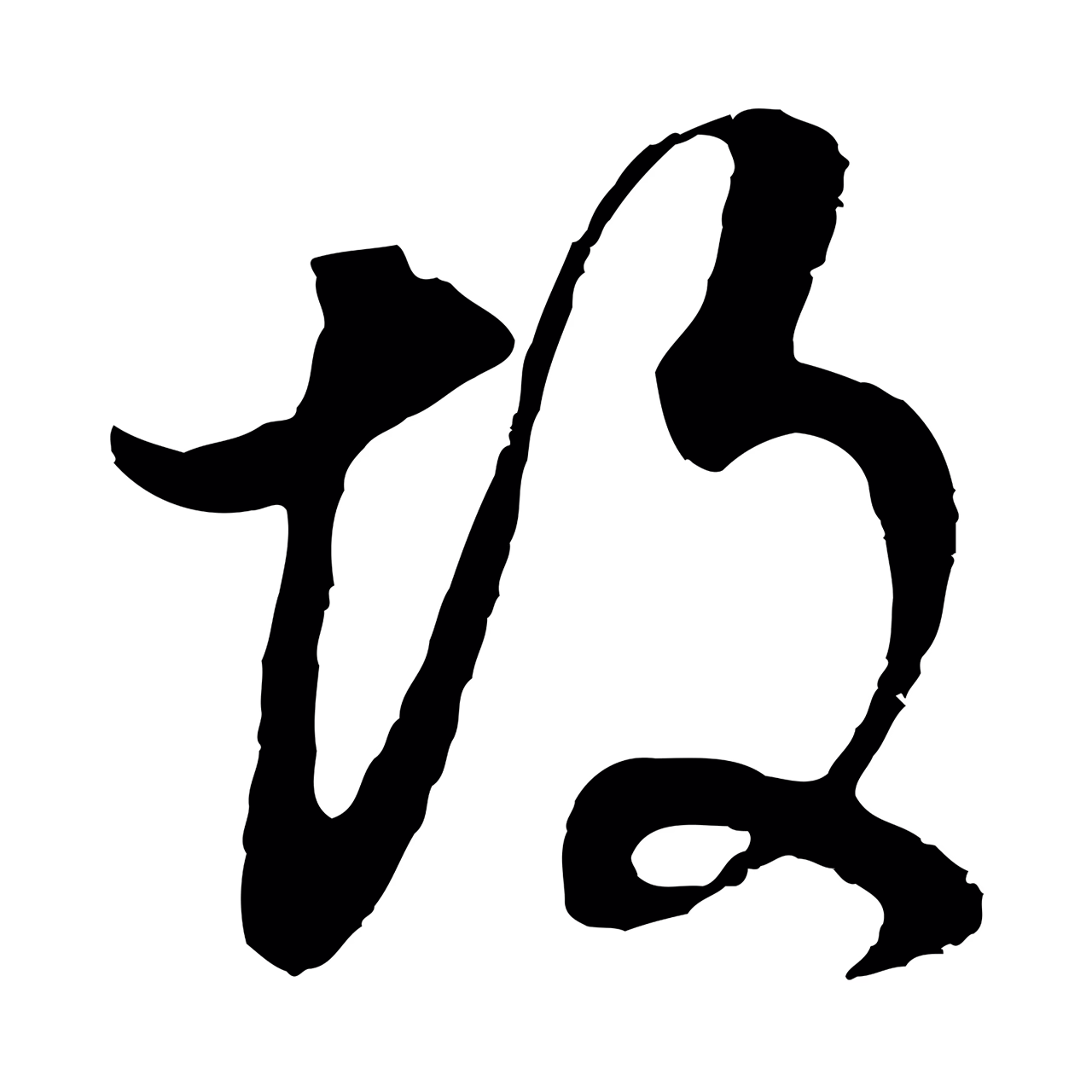 董其昌「故」字书法图片
