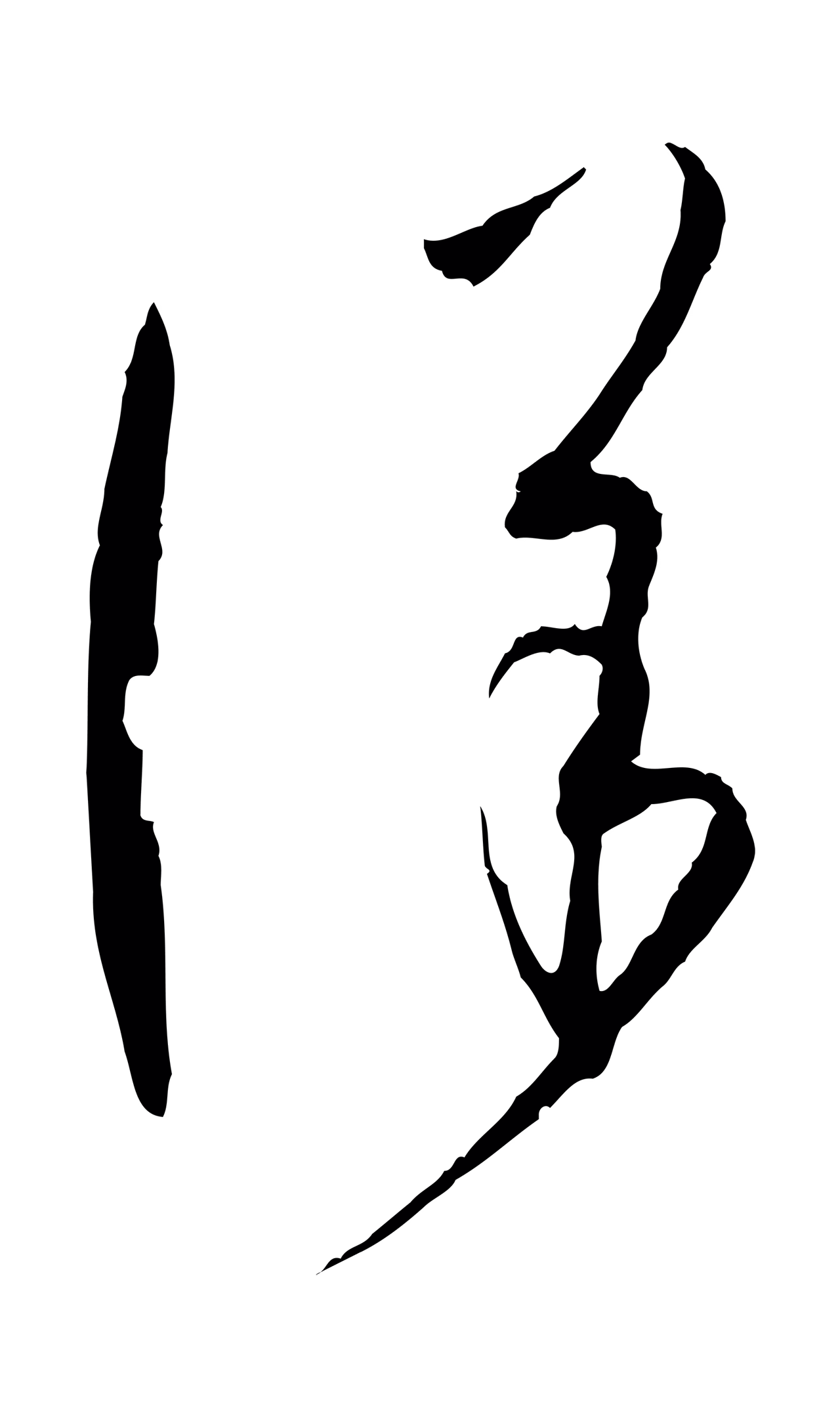 孙过庭「詳」字书法图片