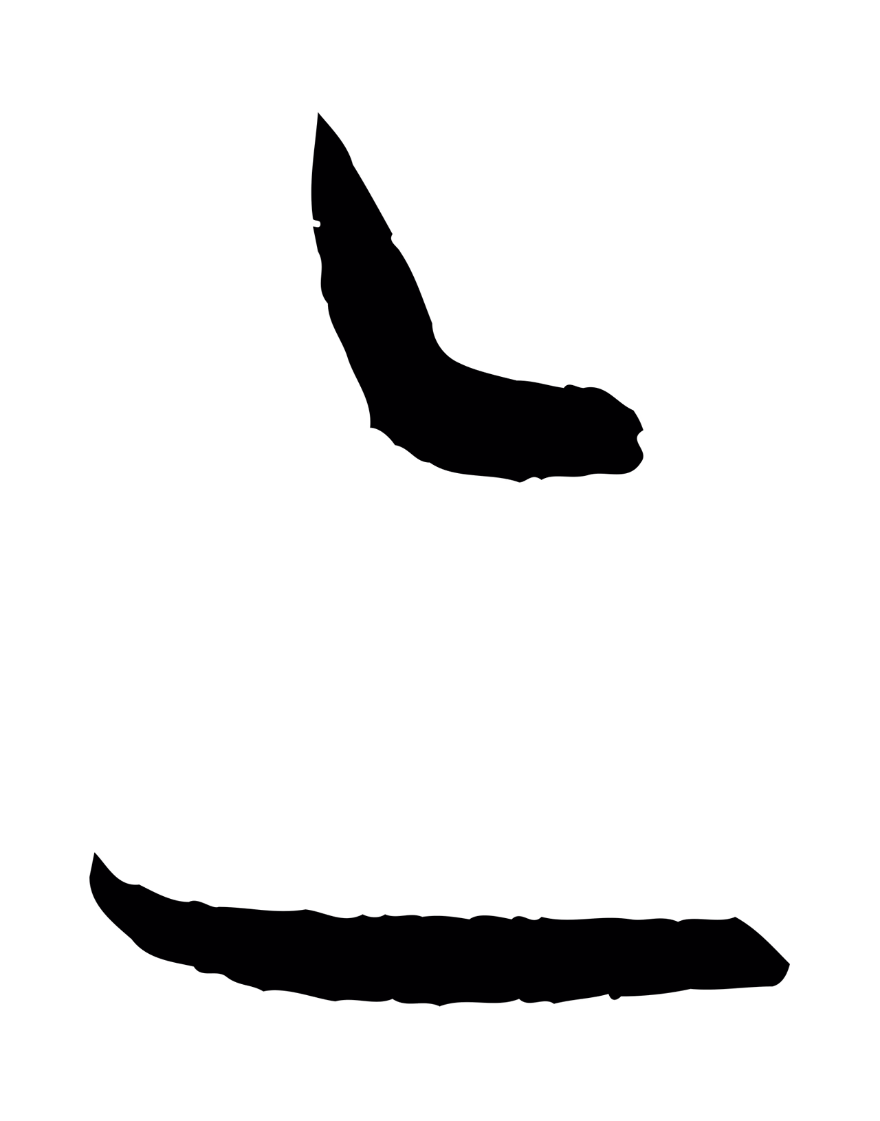 孙过庭「亦」字书法图片