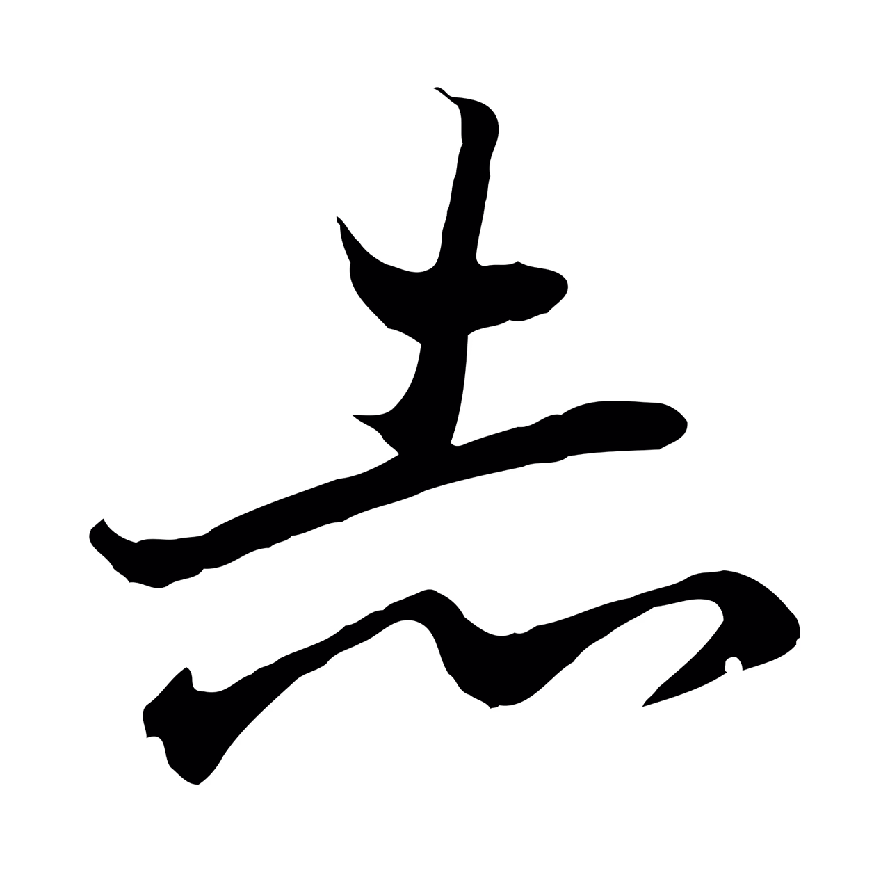 王羲之「志」字书法图片