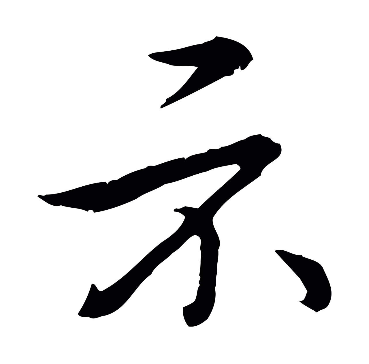 弘历「示」字书法图片