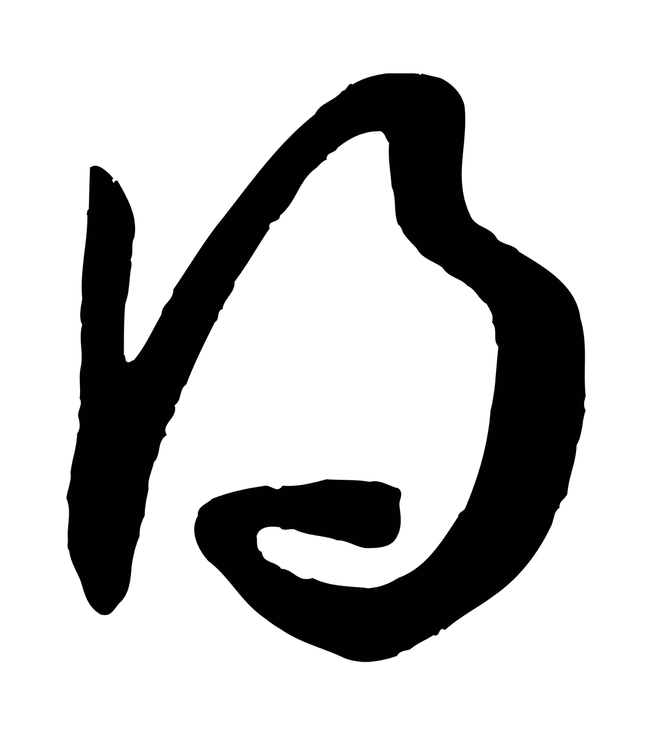 王羲之「得」字书法图片