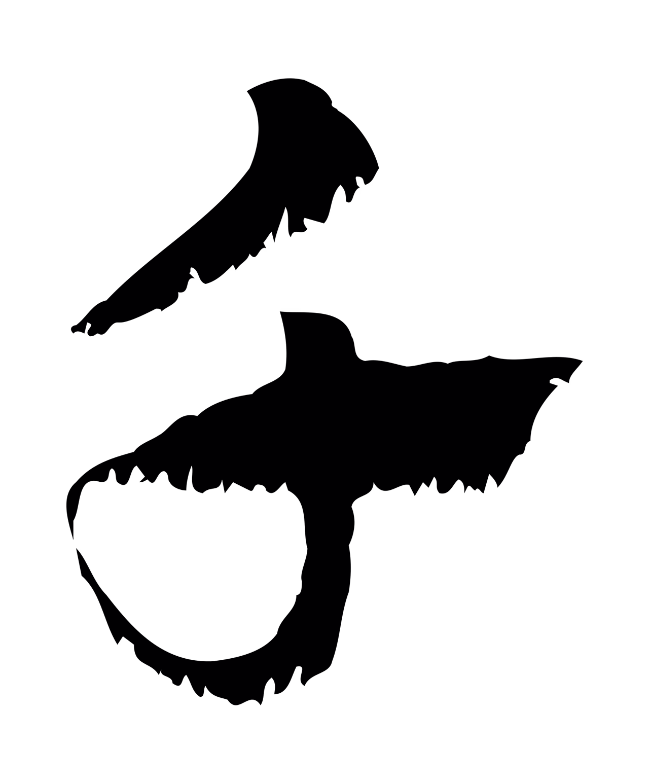 赵孟頫「千」字书法图片