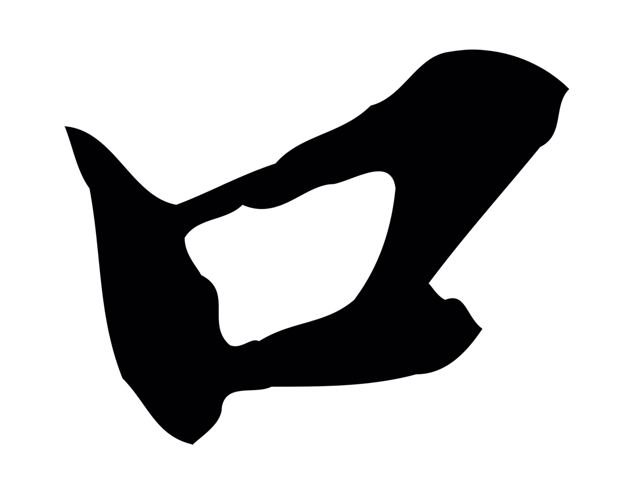 董其昌「口」字书法图片