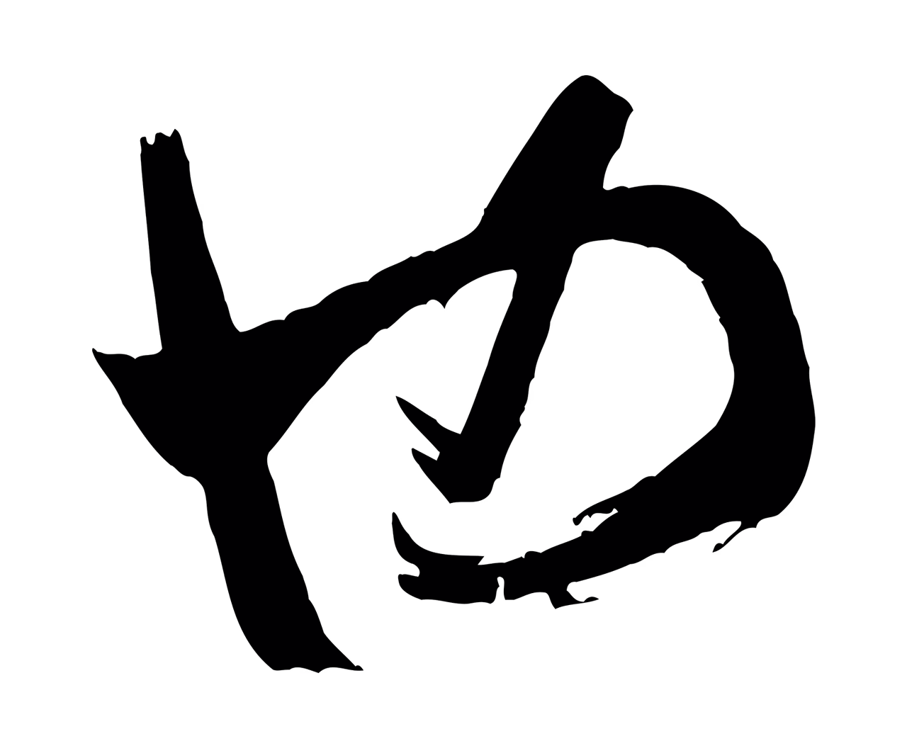 米芾「也」字书法图片