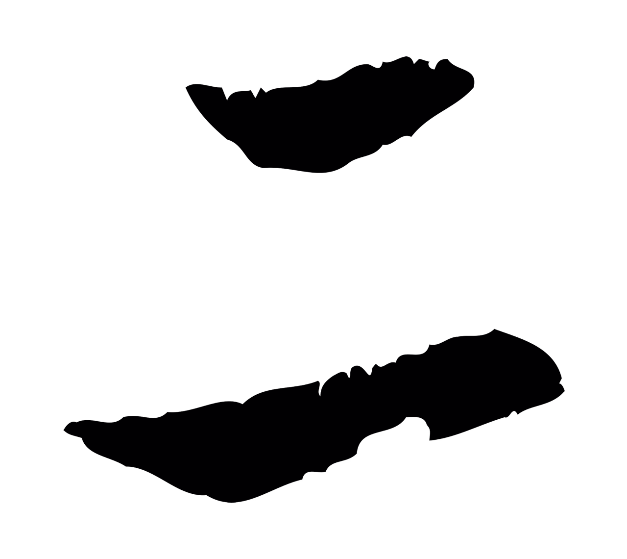 赵孟頫「二」字书法图片