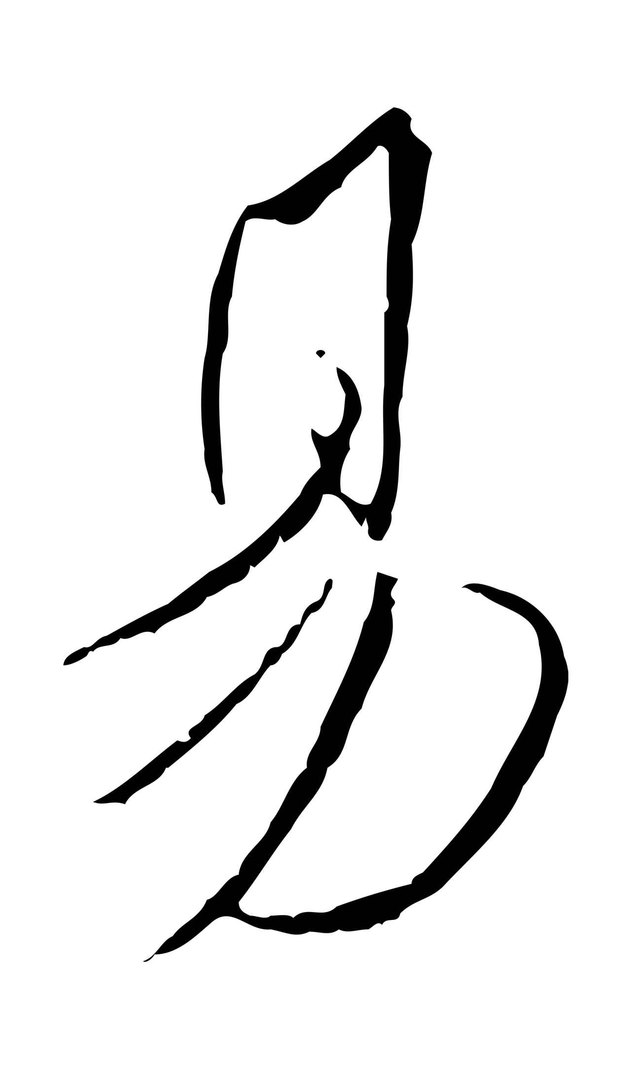 米芾「易」字书法图片