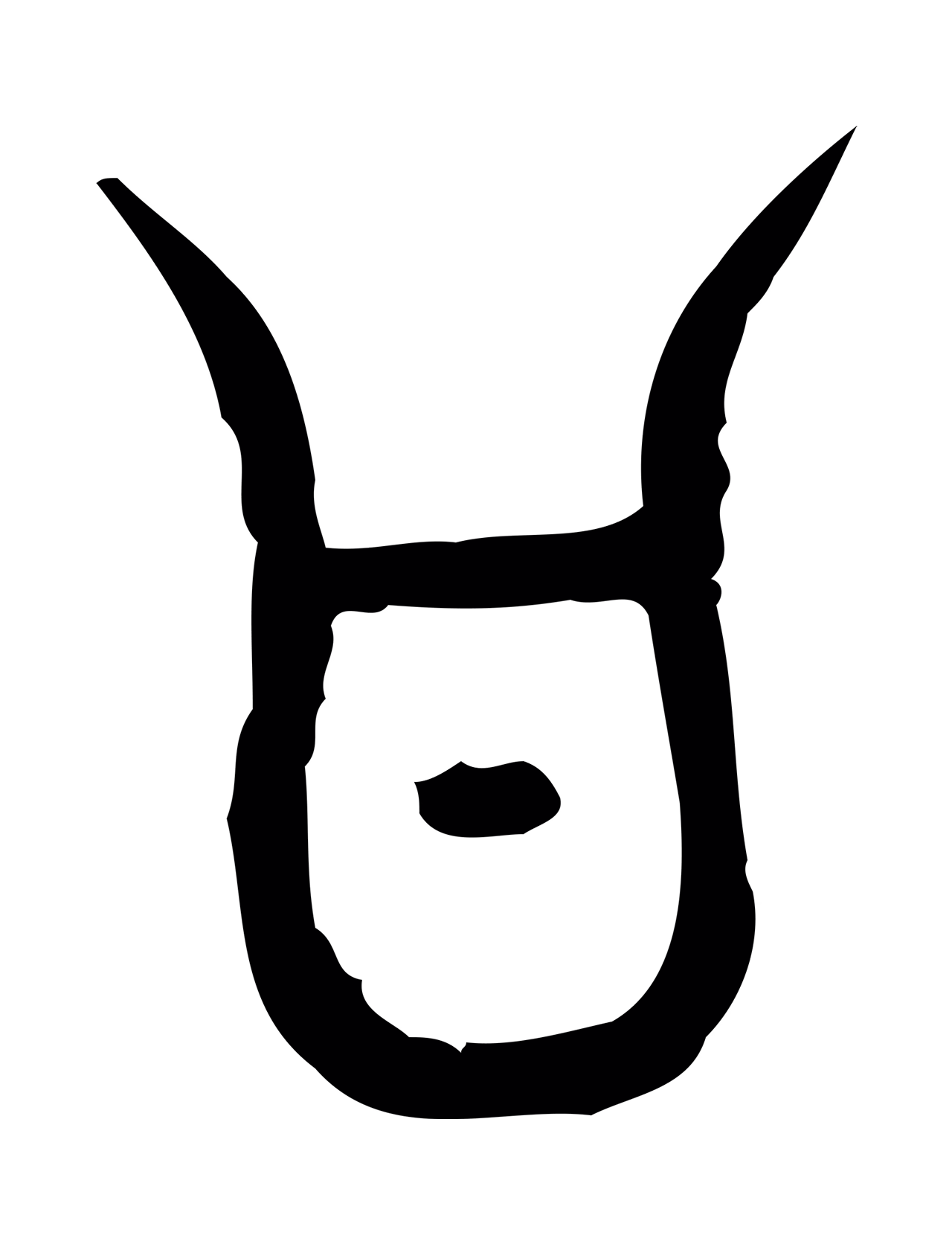 许慎说文小篆「丹」字篆书图片