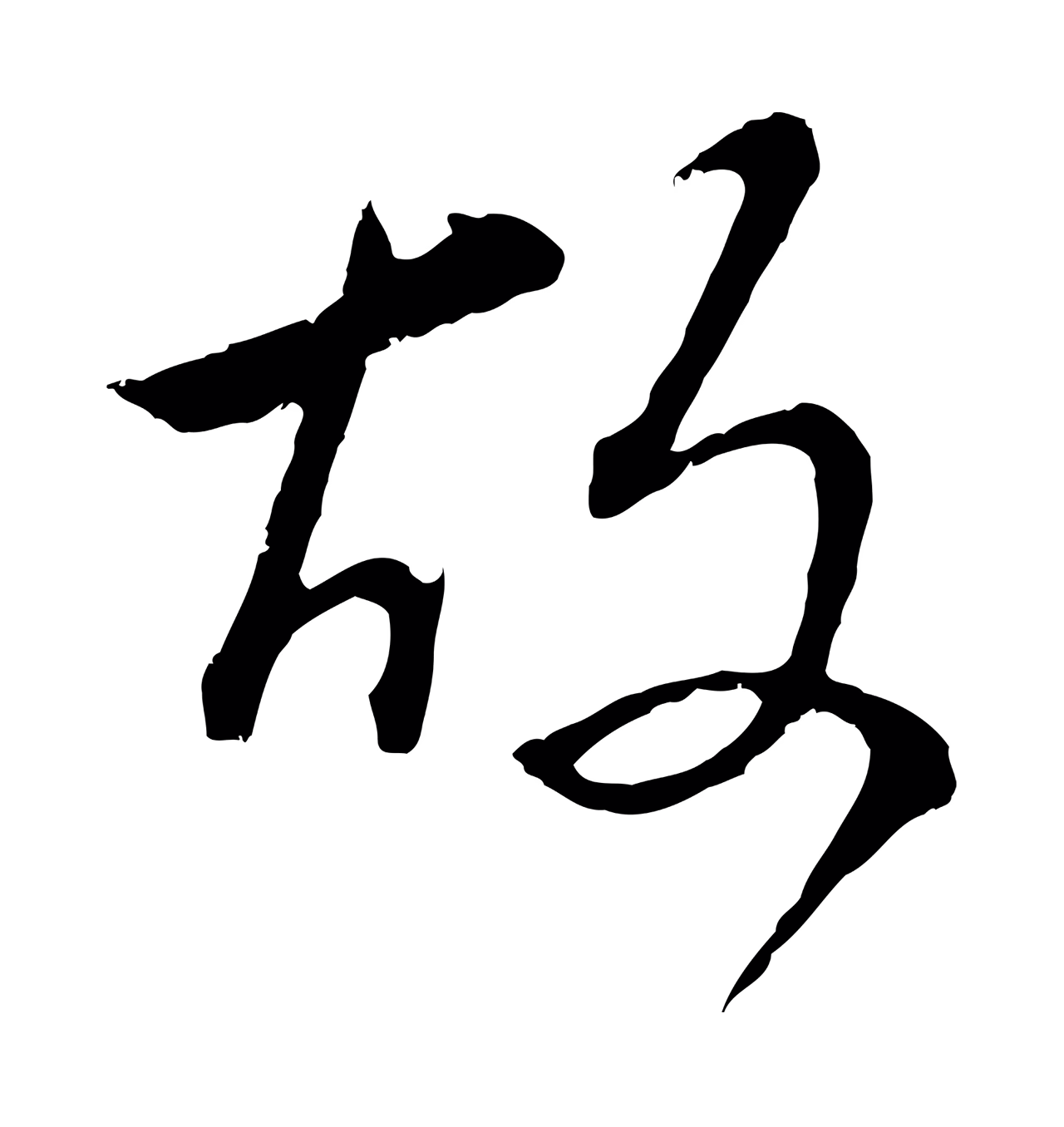 董其昌「故」字书法图片