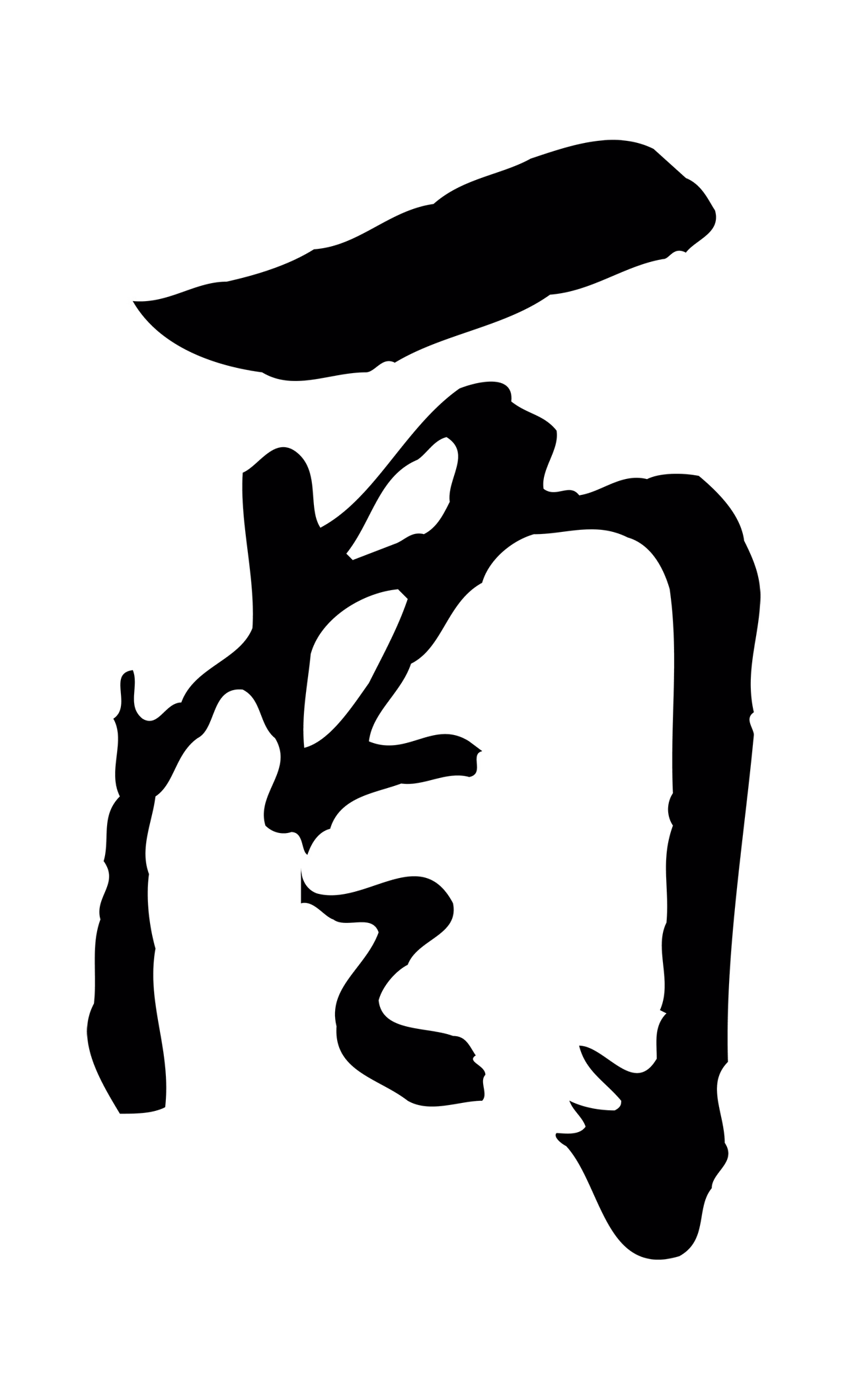 董其昌「酉」字书法图片