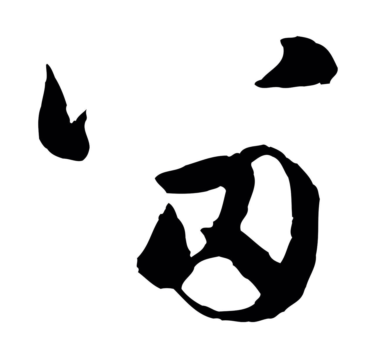 赵孟頫「留」字书法图片