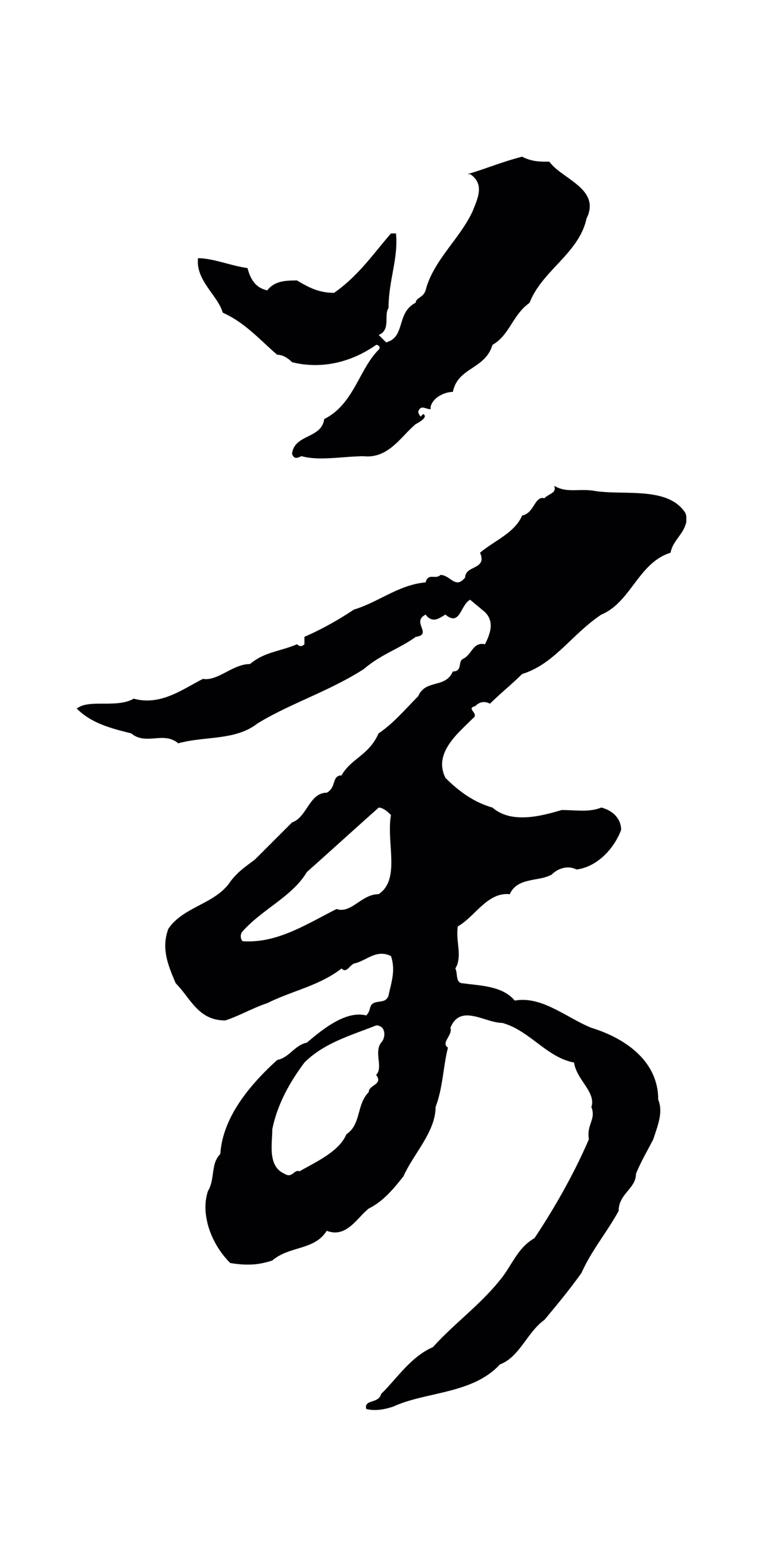 董其昌「萬」字书法图片