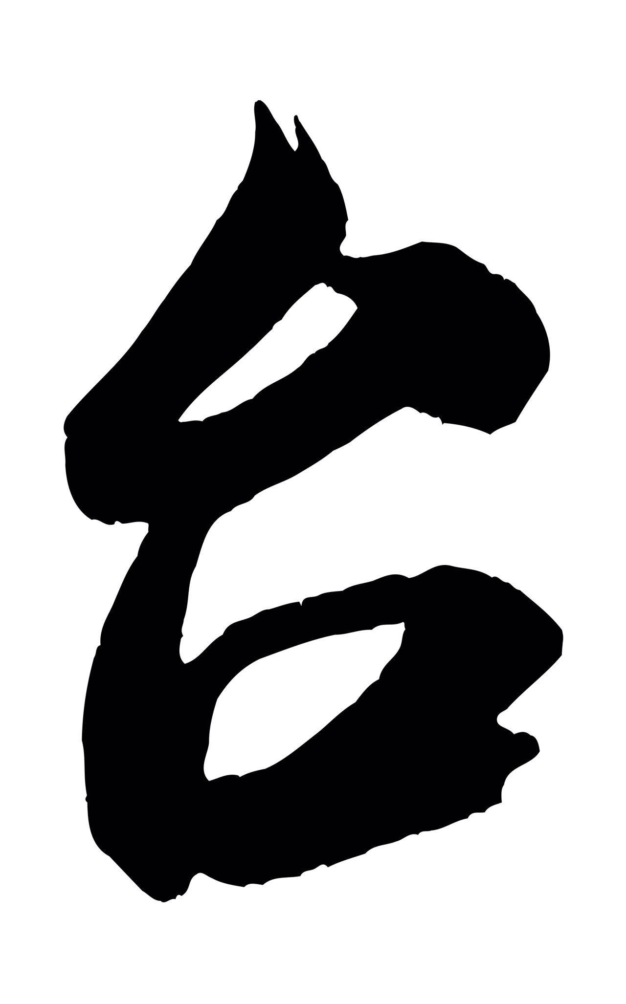 米芾「台」字书法图片