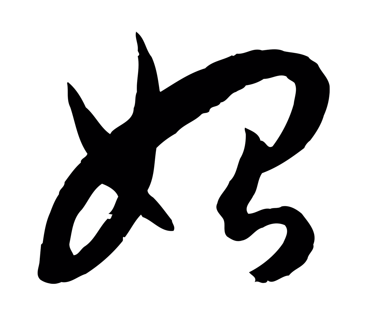 孙过庭「始」字书法图片