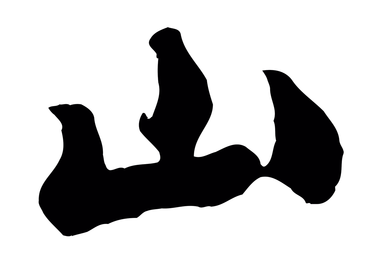 沈周「山」字书法图片